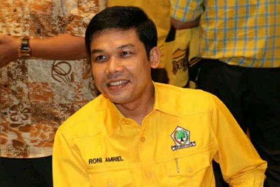 Sekretaris DPD II Partai Golkar Pekanbaru, Roni Amriel.